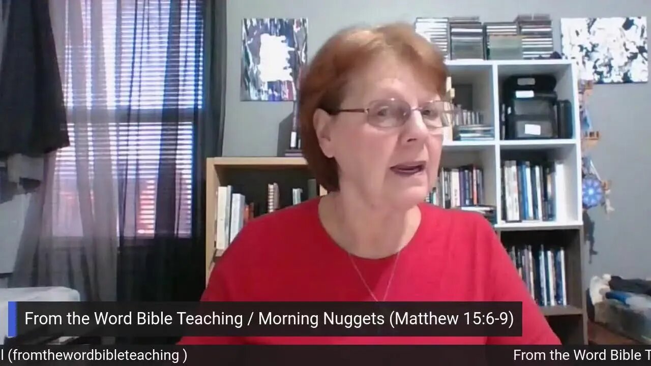 From the Word bible Teaching / Morning Nuggets (2/22/23)