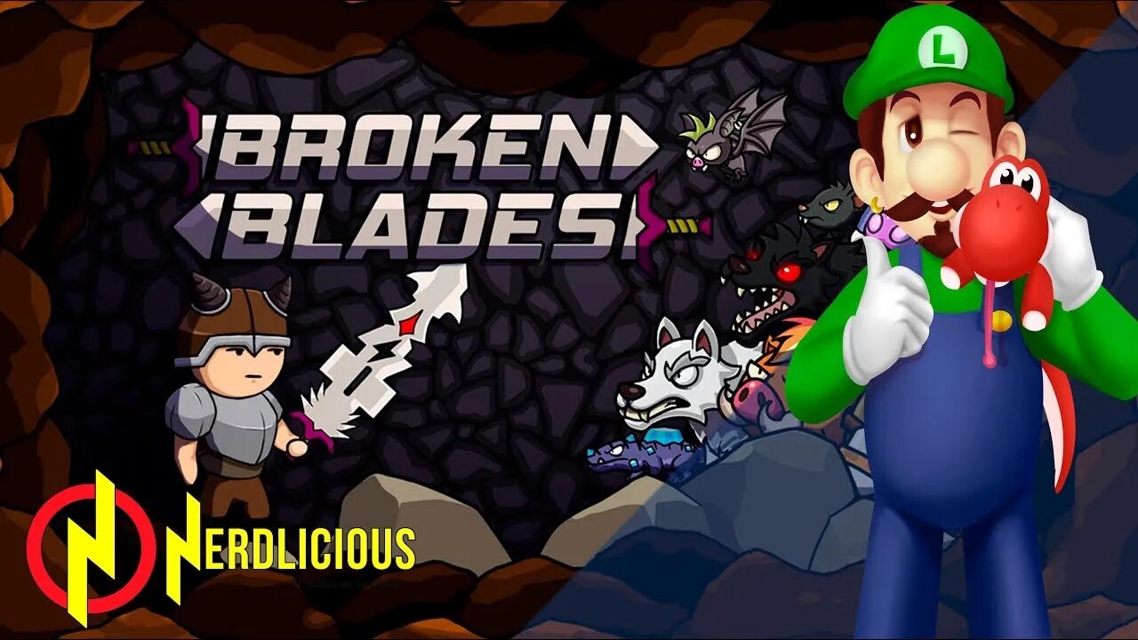 🎮 GAMEPLAY! Analisamos o BROKEN BLADES, um jogo aleatório e bem difícil