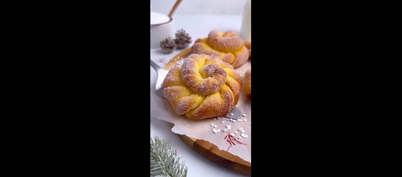 Saffron Sugar Buns