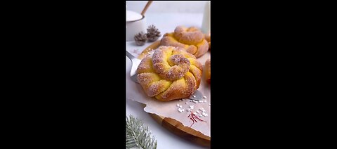 Saffron Sugar Buns