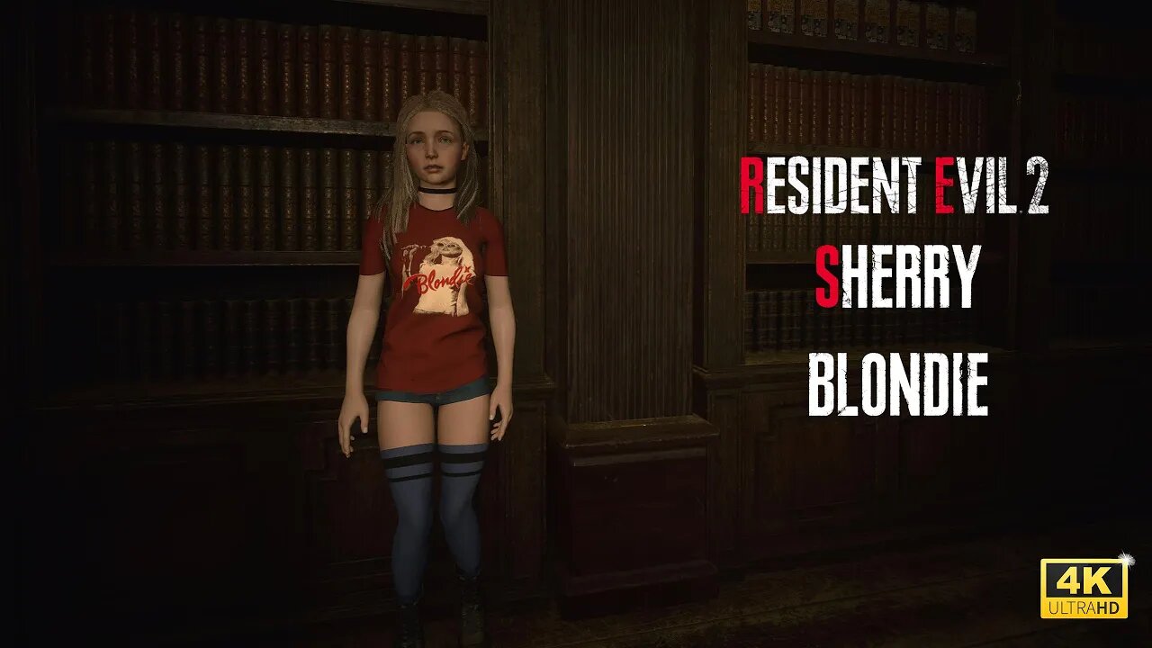 Resident Evil 2 Remake Sherry Blondie [4K] Exclusive Mod