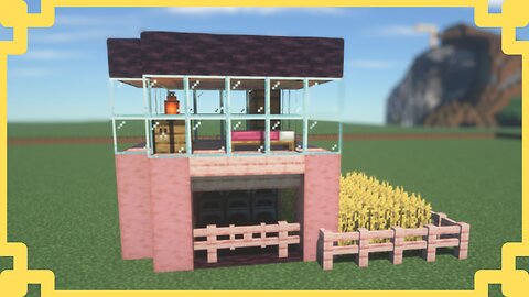 How to Build a Cherry Blossom Starter House in Minecraft