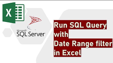 Run SQL Query with Date Range filter in Excel