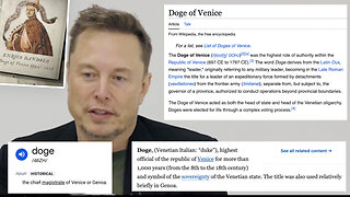 Elon Musk | "Department of Government Efficiency, DOGE. I Kind of Like DOGE. Look At All of the Federal Agencies." - Elon Musk + Italian Word DOGE Is a Title That Means "Leader" (Highest Official of Republic of Venice for 1,000 Yrs)