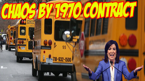 Investigation into 40 Year old NYC School Bus Chaotic Contract