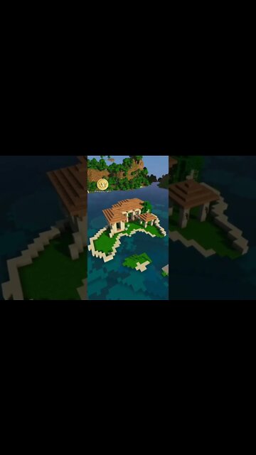 MINECRAFT: APRENDA A FAZER UMA CASA ASSIM!! #shorts