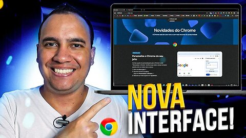 Como HABILITAR A NOVA INTERFACE do GOOGLE CHROME no PC