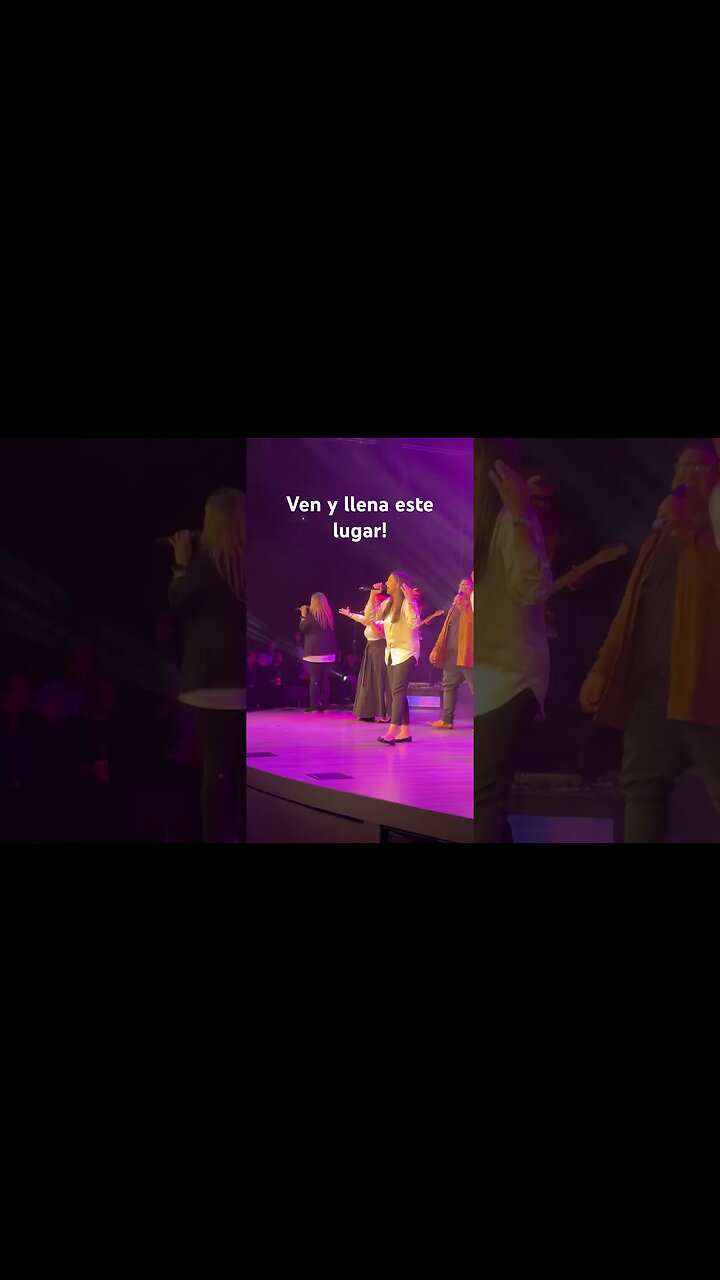 Ven y llena este lugar Jesús!