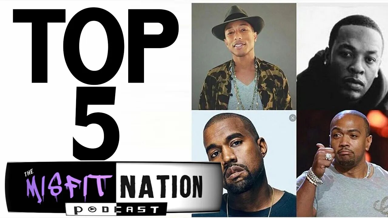 Top 5 | Best Hip Hop/Rap Producers of All Time