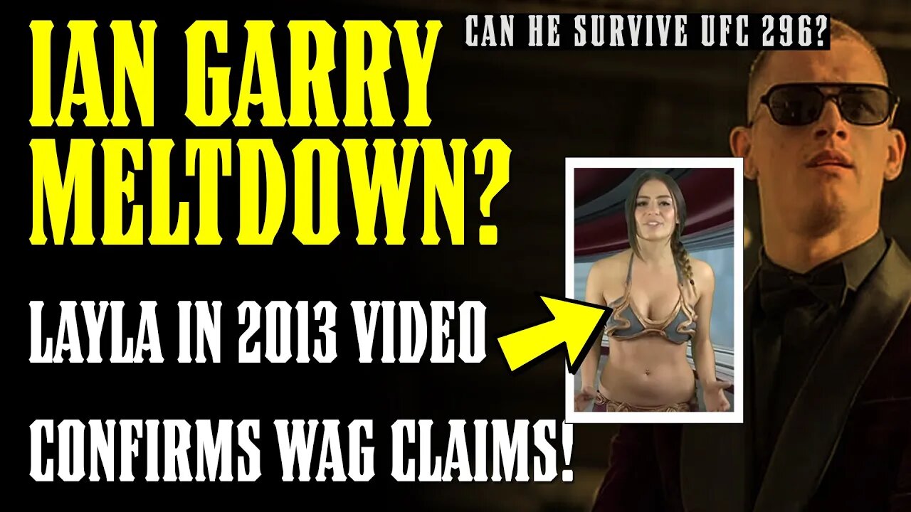 Ian Garry MELTDOWN for UFC 296? VIDEO LEAKS & CONFIRMS Claims about WAG BOOK!! Wife RESPONDS!!