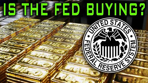 Is The Fed About To Buy Gold To Prop Up The Dollar?