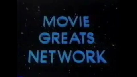 Movie Greats Network Bumper,1987