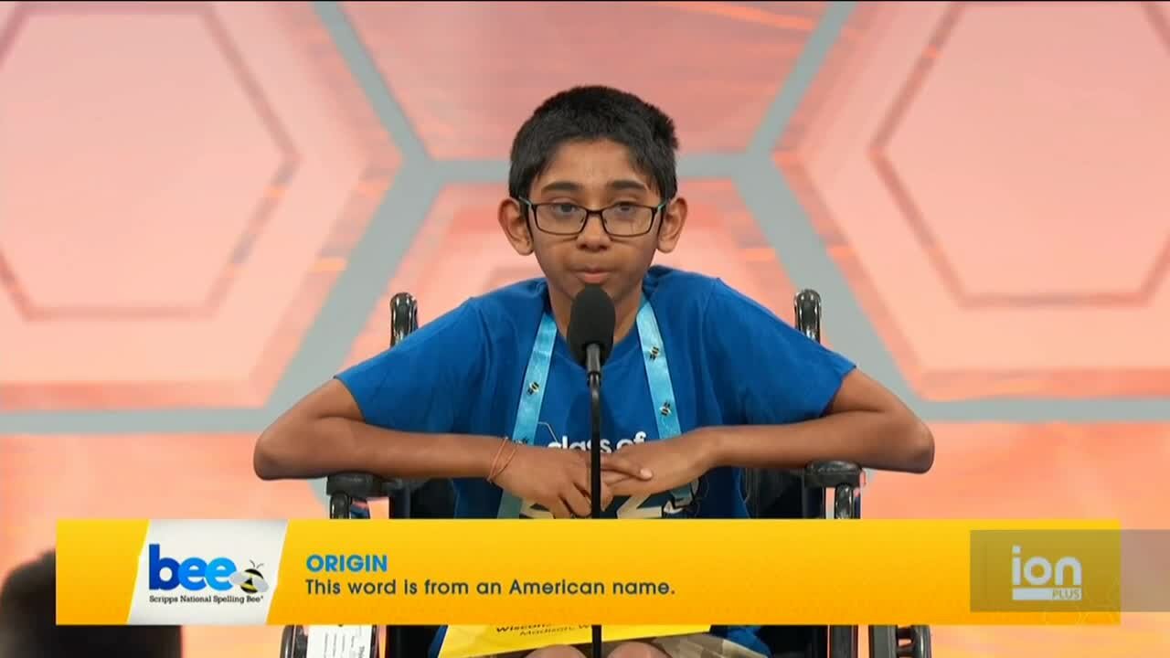 Wisconsin speller advanced to the quarterfinals