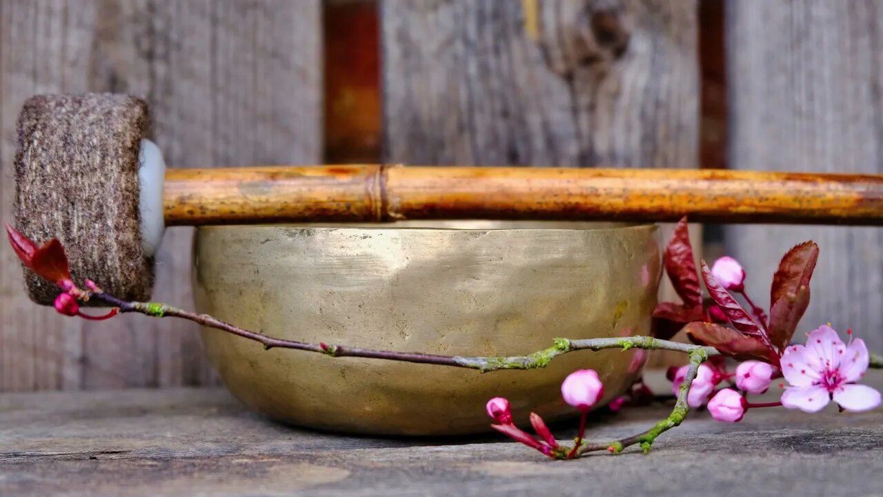 Violin ,Singing bowl meditation 8 hours long