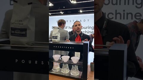 PourSteady my fav new Tech at the 2023 SCA Expo