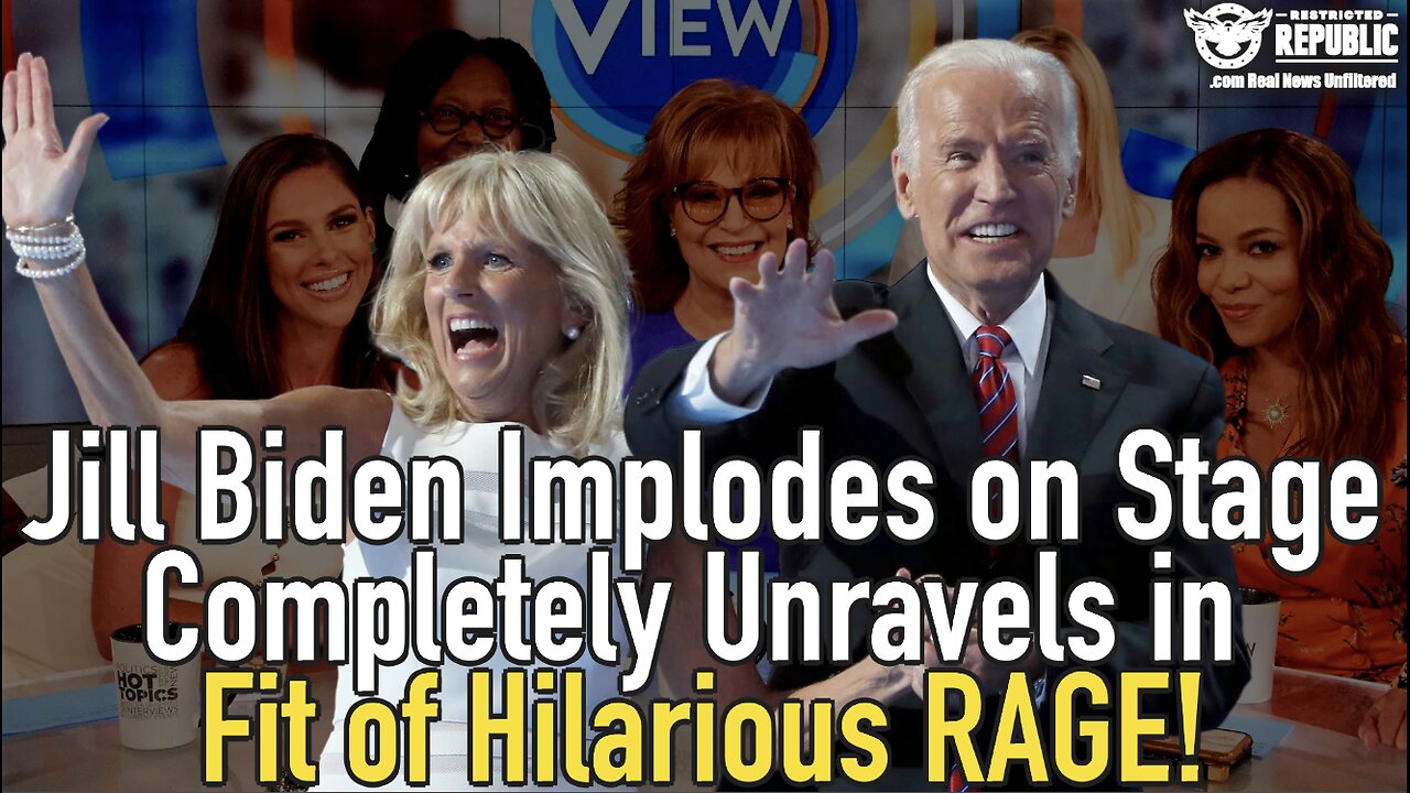 Jill Biden Implodes on Stage – Completely Unravels in Fit of Hilarious RAGE!