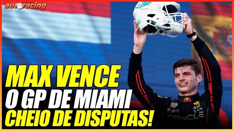 DISPUTAS DO INÍCIO AO FIM DO GRID NA CORRIDA DO GP DE MIAMI EUA DA F1 2022