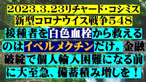 2023.3.23リチャード・コシミズ新型コロナウイルス戦争548 前半