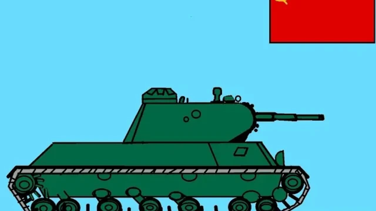 Scribble It: The Drawing of A T-50 Tank Featuring Campbell the Toast