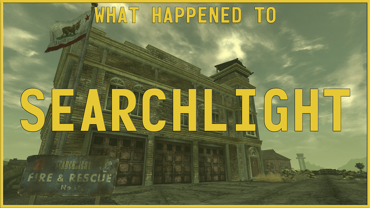 Fallout New Vegas Lore - What Happened to Searchlight