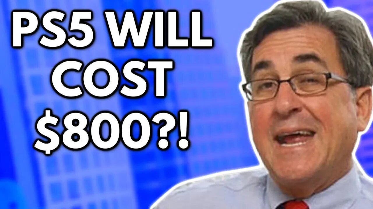 Michael Pachter: "The PS5 Will Cost 800 Bucks"