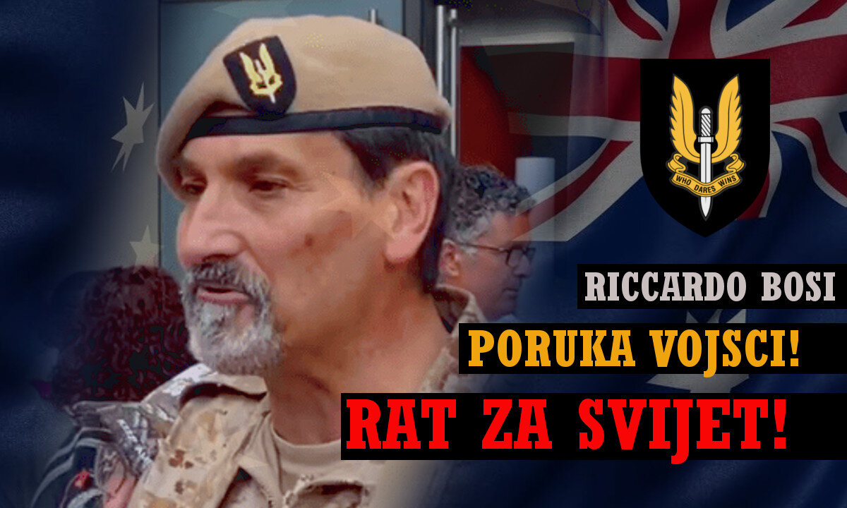 RAT ZA SVIJET!! Riccardo Bosi - Poruka oružanim snagama - Hrvatski prijevod