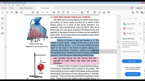 PHYSICS Class 9th CH#2Num #2 6, 2 8+CH#4Like and unlike parallel forces