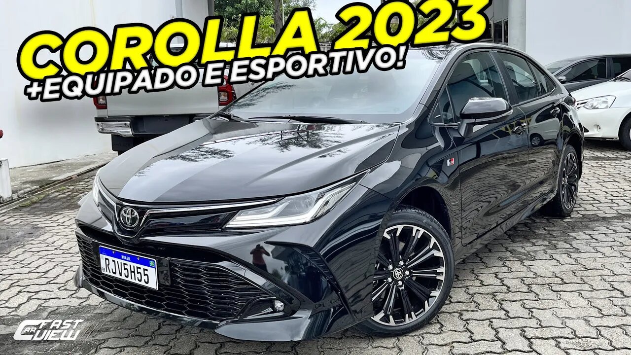 NOVO TOYOTA COROLLA GR-S 2.0 FLEX 2023 POR R$175 MIL VALE A PENA??