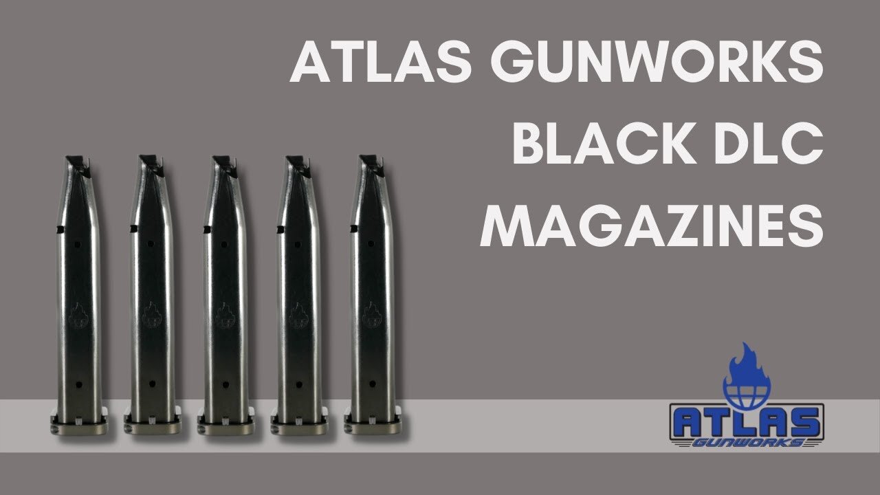 Black DLC 2011 / Hicap 1911 Mags now available at Atlas Gunworks