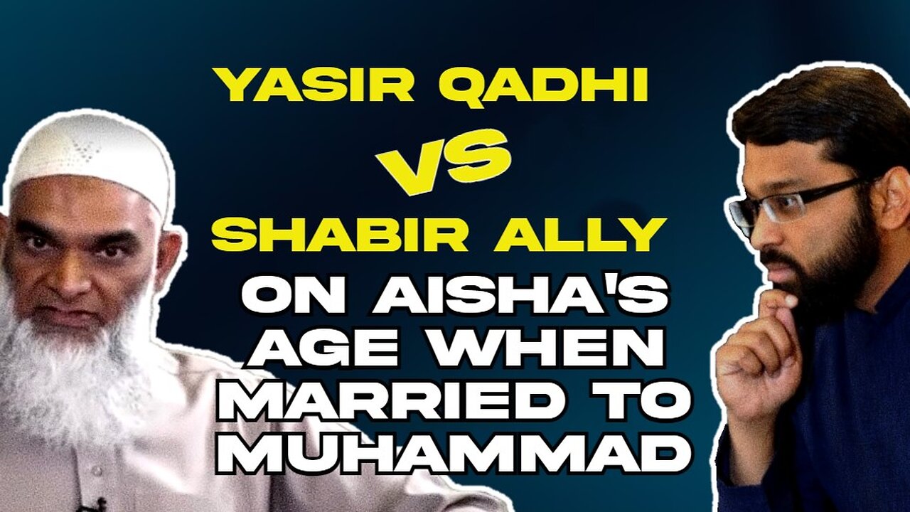 Hilarious! Yasir Qadhi Vs Shabir Ally on Aisha's Age When Married to Muhammad - CC