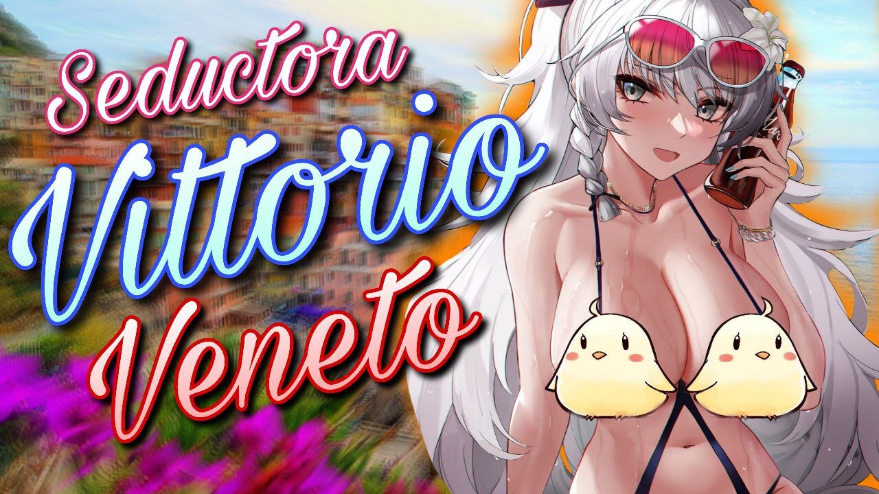 ASMR ROLEPLAY ❤️ SEDUCTORA Vittorio Veneto JUEGO en el MAR 🏝 Azur Lane [Usa Audifonos]