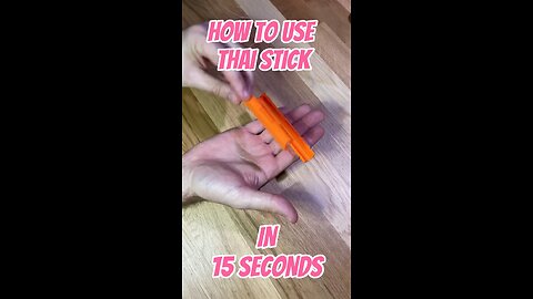 HOW TO USE A THAI STICK!
