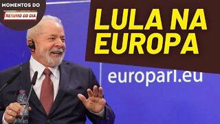 Lula vai a Europa e responde Bolsonaro | Momentos Resumo do Dia