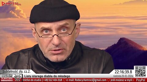 z Refleksji Wzniosłej 16. "SUBTELNOŚĆ ZŁA" cz.2 - Olszański, Osadowski NPTV (28.01.2024)