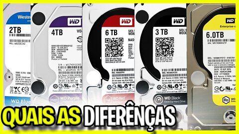 🔥 Diferenças entre HDs Western Digital - Qual o melhor HD para mineração de Chia