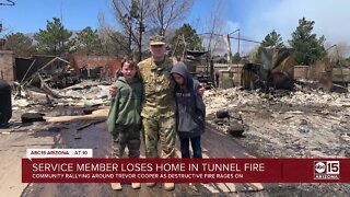 National Guard pilot, family loses home in Tunnel Fire