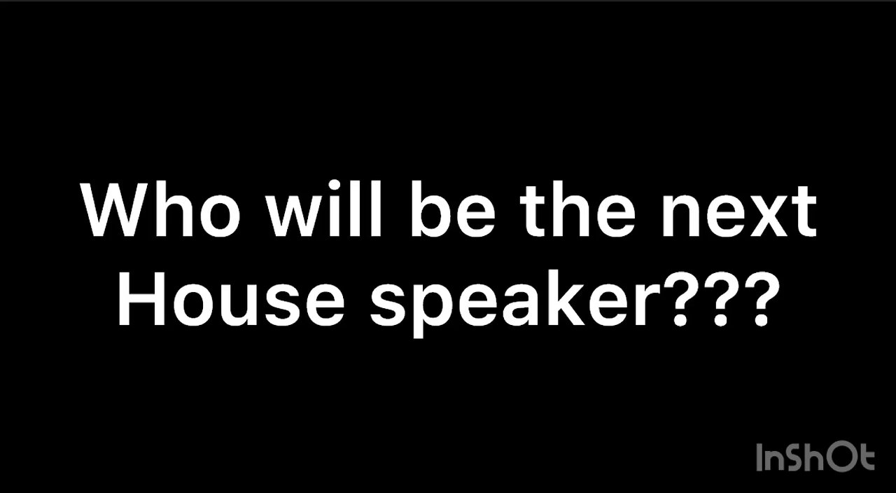 Who will it be??