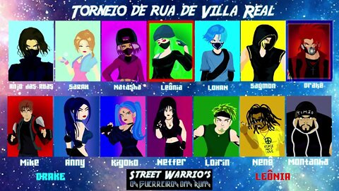 Teaser Game STREETT WARRIORS, Os Guerreiros das Ruas