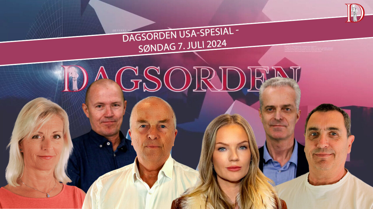 Dagsorden USA spesial - Doc-TV søndag 7. juli 2024