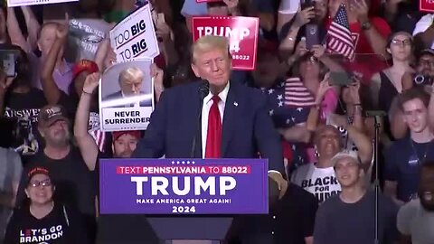 Live : Donald Trump Host MAGA rally in Philadelphia