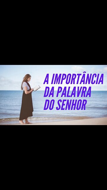 MINUTOS COM CRISTO: A IMPORTÂNCIA DA PALAVRA DO SENHOR. #shorts