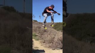 STREET SKATING vs MTB TRAILS 🛹 #short -Ryan Decenzo