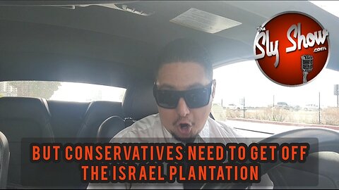 Conservatives Need To Get Off The Israel Plantation