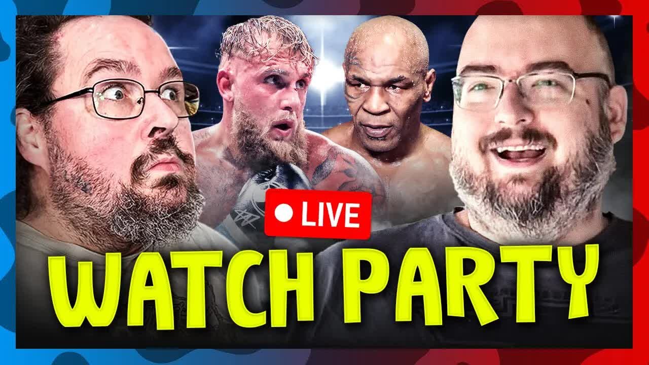 [2024-11-15] Mike Tyson vs Jake Paul 🥊 - ( MEMBERS ONLY ) 2024-11-15 20_02 [bMMpYoEQZMg]