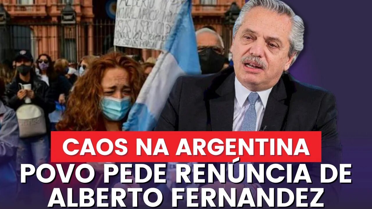 CAOS ARGENTINO || Povo se revolta e protesta