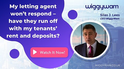 My letting agent won’t respond – have they run off with my tenants’ deposits?