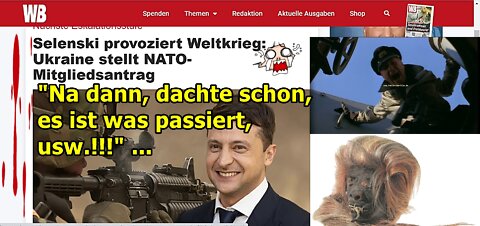 "Na dann, dachte schon, es ist was passiert,usw.!!!“ ...