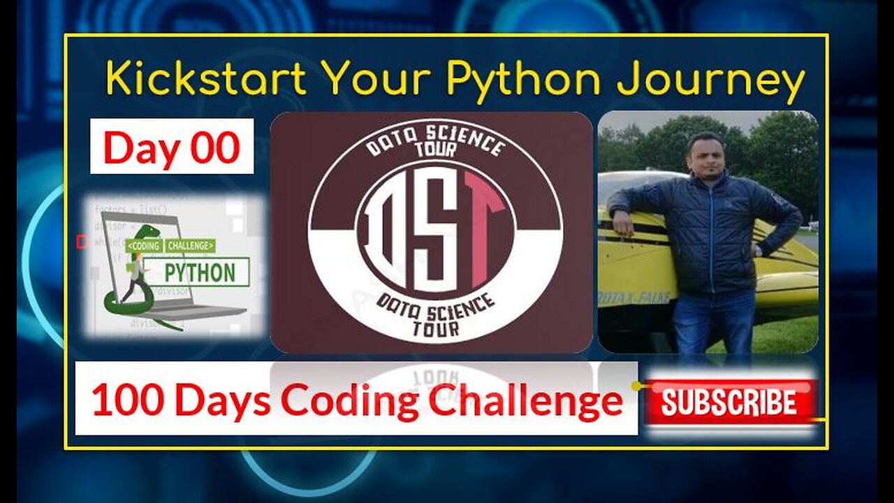 Kickstart your Python Journey with 100 Days Coding Challenge