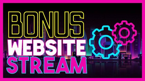 🧔🏻🗲 BONUS WEBSITE STREAM | Come hang while I work on the website and jam to music! 🧔🏻🗲