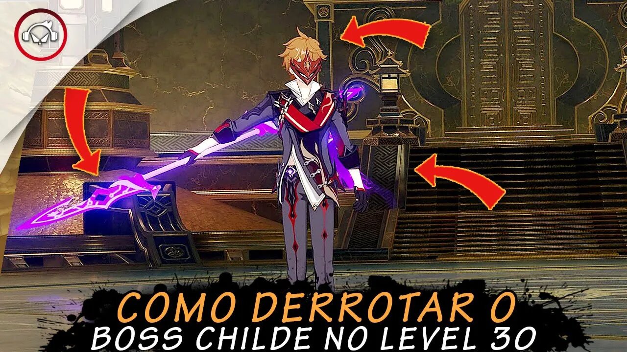 Genshin Impact, Como DERROTAR o boss CHILDE no level 30 | Super Dica PT-BR